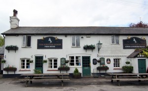 The Kentish Horse free house pub, Markbeech near Hever Castle